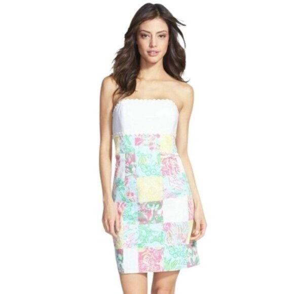 Lilly Pulitzer Franco Strapless Mini Dress - Picture 11 of 11
